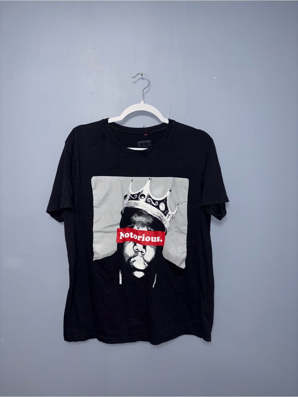Biggie | Black Tee | Size Large
